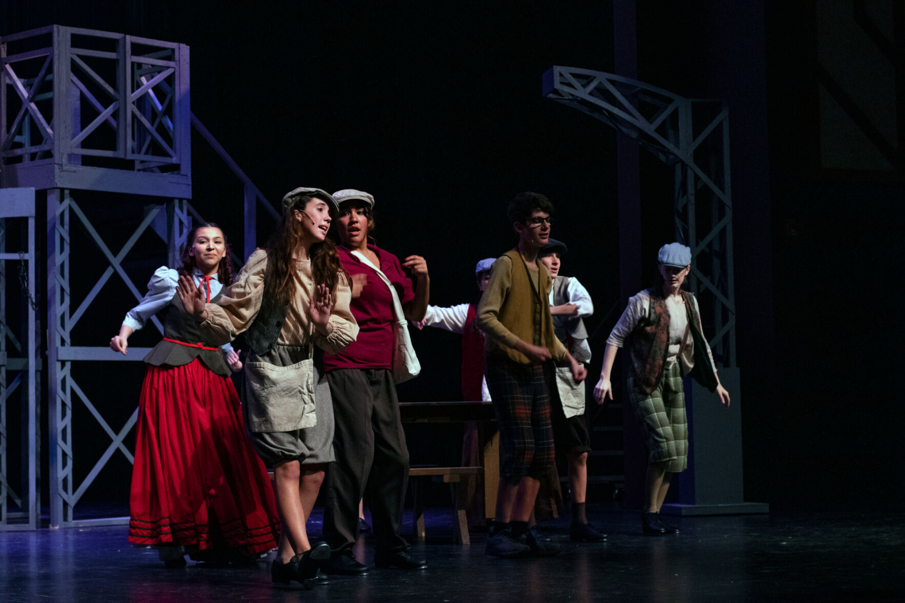 'Newsies Jr.' general repetition